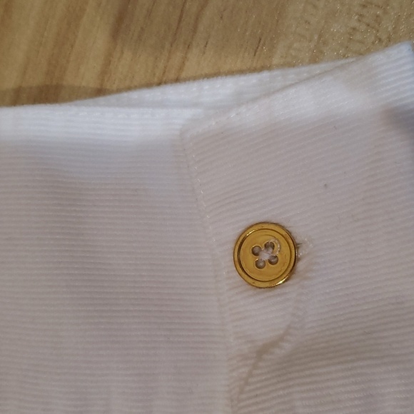 KUT from the Kloth NWT Off White Button Front Shirt Size XXL - Picture 6 of 7